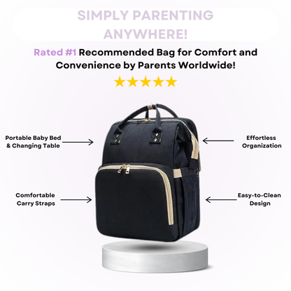 Foldable Changing Diaper Baby Bag