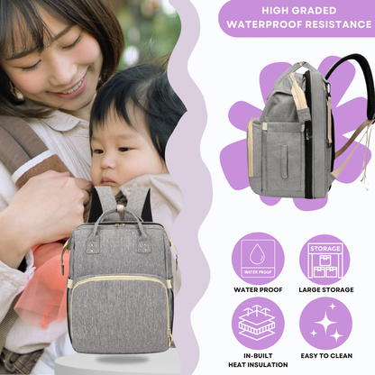 Foldable Changing Diaper Baby Bag