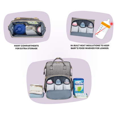 Foldable Changing Diaper Baby Bag